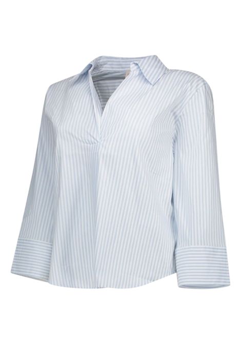 Camicia Emme di Marella donna ADORNO010 righe Azzurro EMME DI MARELLA | Camicia | ADORNO010