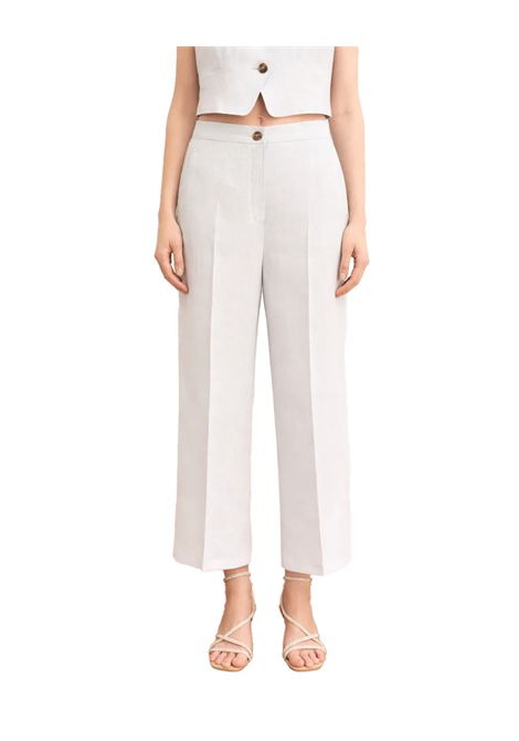 Pantalone EMME DI MARELLA donna CLAVA Bianco EMME DI MARELLA | Pantalone | CLAVA003