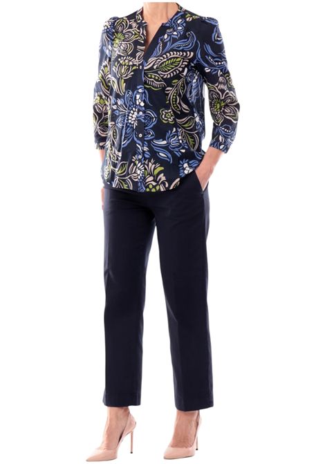 Camicia Emme di Marella donna GIURATO002 fantasia floreale Blu EMME DI MARELLA | Camicia | GIURATO002