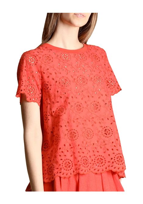 T-shirt EMME DI MARELLA donna VELETTA Geranio EMME DI MARELLA | T-shirt | VELETTA002