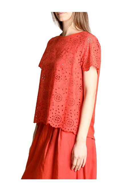 T-shirt EMME DI MARELLA donna VELETTA Geranio EMME DI MARELLA | T-shirt | VELETTA002