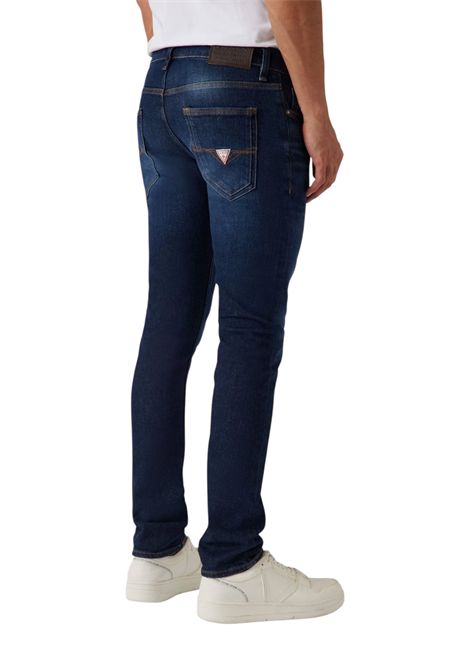 Jeans Guess uomo M2YAN1D4Q41 2CRD Miami skinny Blu scuro GUESS | Jeans | M2YAN1D4Q41JEANS