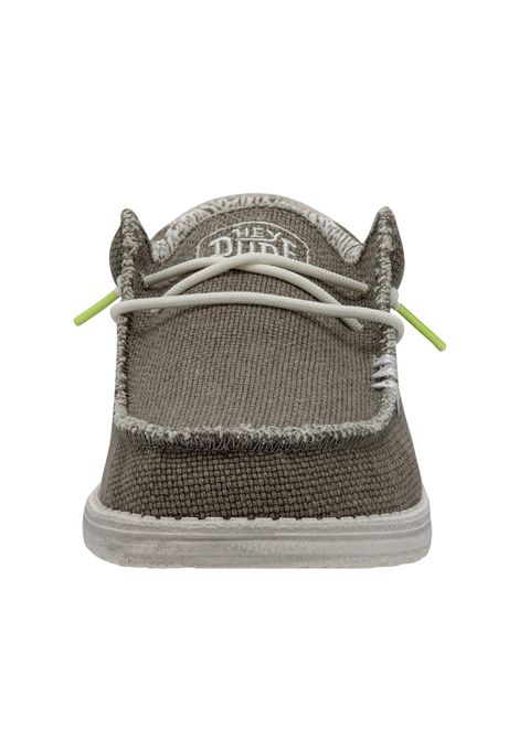 Mocassini Hey Dude uomo 40003 2BS Wally Braided Fossil Talpa HEY DUDE | Mocassini | 40003FOSSIL