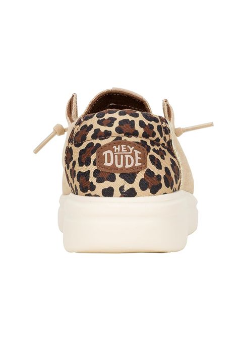 Mocassini Hey Dude donna 43780 2UG Wendy Rise Animal Tan Beige HEY DUDE | Mocassini | 43780TAN