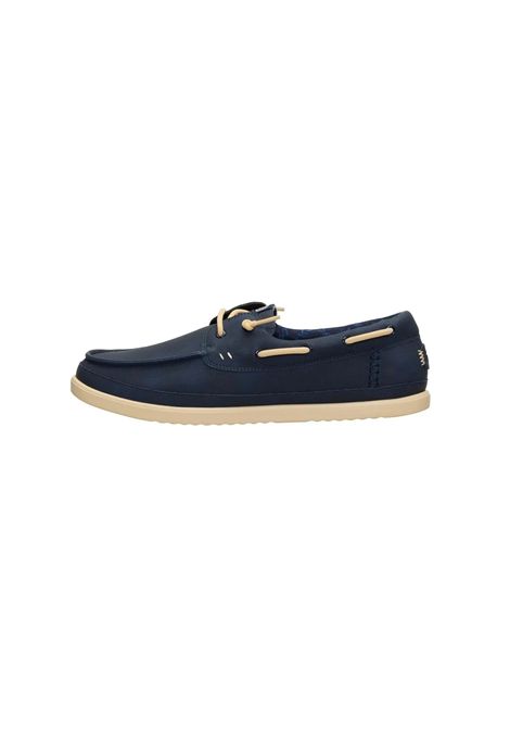 Mocassini Hey Dude uomo 45139 4ZQ Harbor Lo Classic Blu Navy HEY DUDE | Mocassini | 45139BLUE
