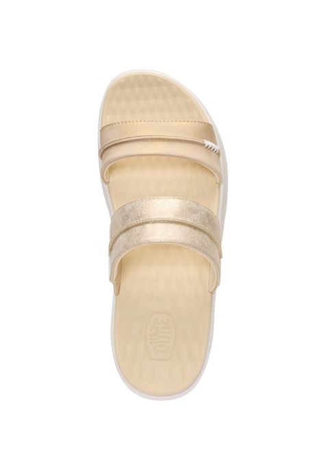 Sandali Hey Dude donna 45256 105 Austin Slide Classics Champagne Metallic HEY DUDE | Sandalo | 45256CHAMPAGNE