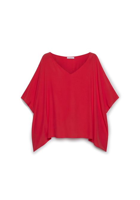 Blusa LUISA VIOLA donna 2018E000352N Rossa LUISA VIOLA | Blusa | 2018E000352N016