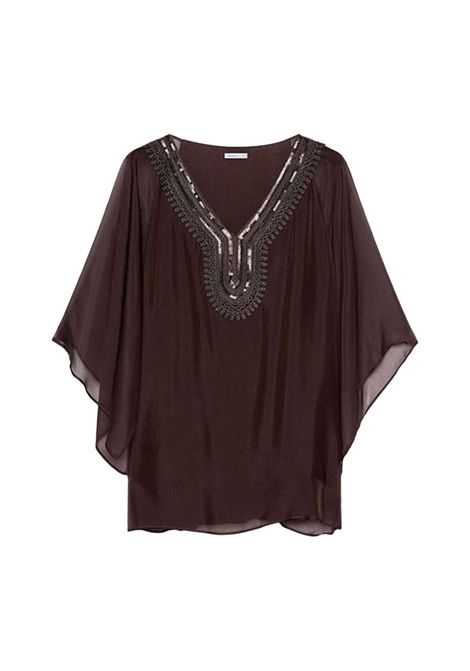 Blusa LUISA VIOLA donna 2236F001865N Moro LUISA VIOLA | Blusa | 2236F001865N022