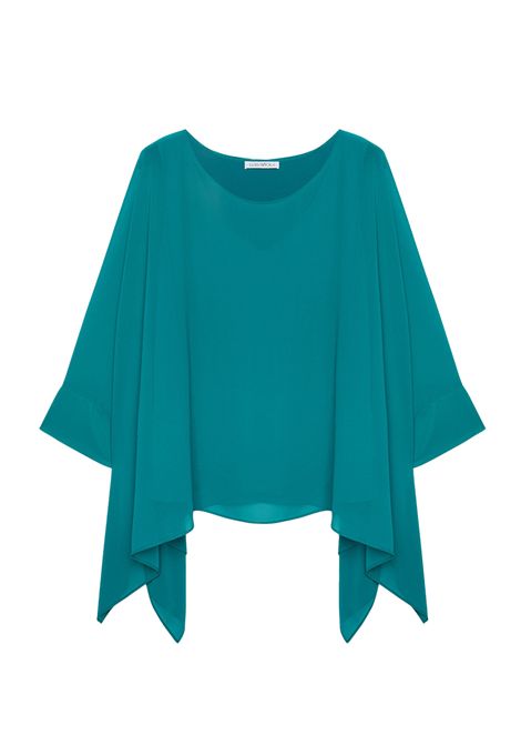 Blusa LUISA VIOLA donna 2240F001869N Smeraldo LUISA VIOLA | Blusa | 2240F001869N015