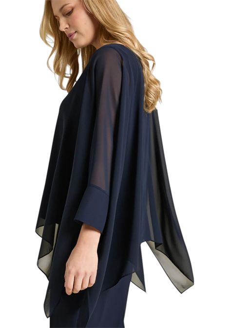 Blusa Luisa Viola donna 2240F001869N 034 Mara Venier Blu LUISA VIOLA | Blusa | 2240F001869N034