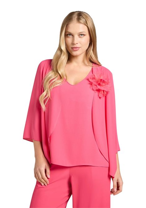 Blusa Twin-set Luisa Viola donna 3049F000077N 019 Cerimonia Lampone Fucsia LUISA VIOLA | Blusa | 3049F000077N019