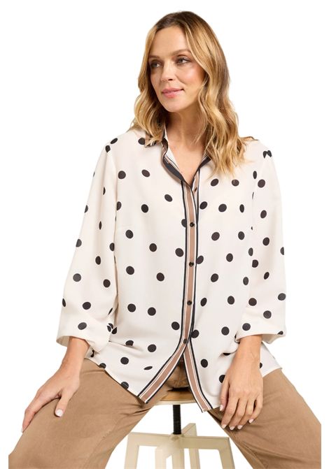 Camicia Luisa Viola donna 5000F000829N001 Performance Collection pois LUISA VIOLA | Camicia | 5000F000829N001
