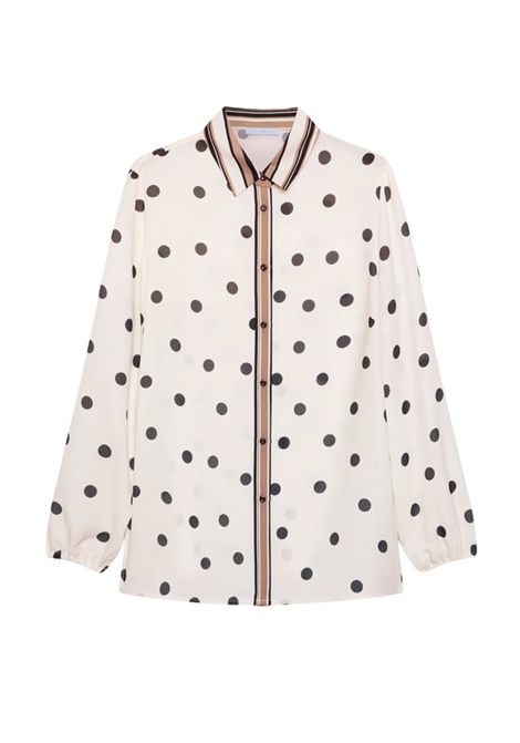 Camicia Luisa Viola donna 5000F000829N001 Performance Collection pois LUISA VIOLA | Camicia | 5000F000829N001