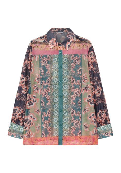 Camicia Luisa Viola donna 5002F000831N001 Mara Venier Blu LUISA VIOLA | Camicia | 5002F000831N001