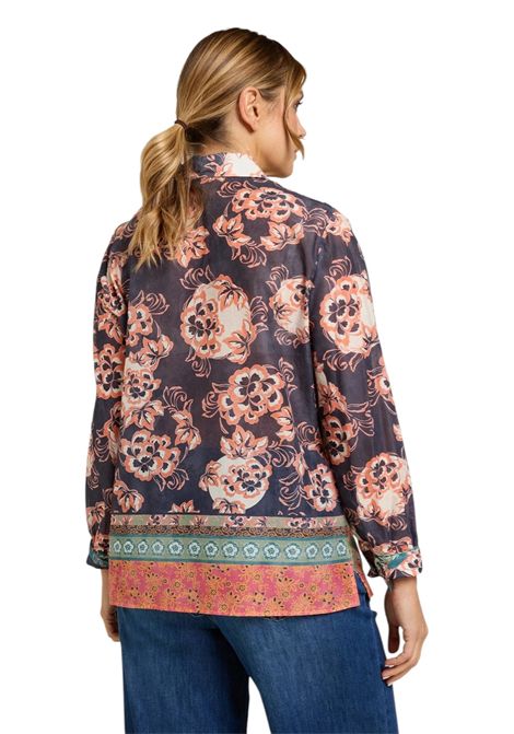 Camicia Luisa Viola donna 5002F000831N001 Mara Venier Blu LUISA VIOLA | Camicia | 5002F000831N001