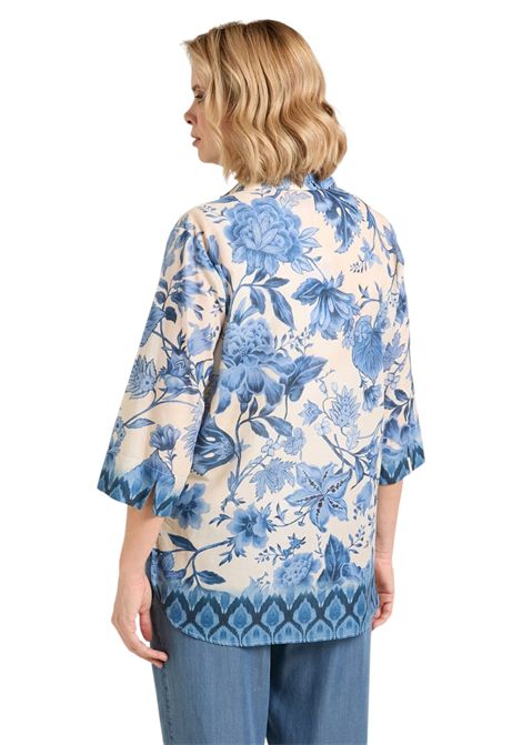 Camicia Luisa Viola donna 5010F000841N 001 Fantasia Blu Azzurro  LUISA VIOLA | Camicia | 5010F000841N001