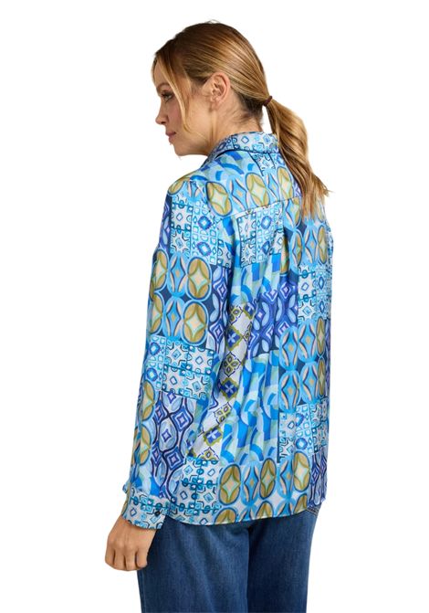 Camicia Luisa Viola donna 5039F000808N001 Performance Collection azzurro fantasia  LUISA VIOLA | Camicia | 5039F000808N001