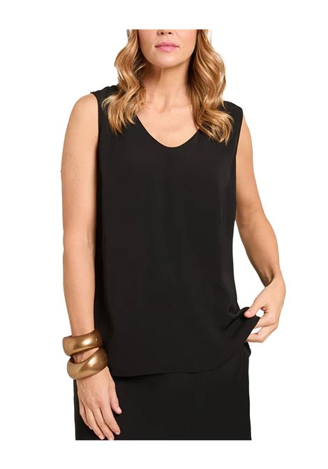 Canotta LUISA VIOLA donna D002F000230N Nera LUISA VIOLA | Canotta | D002F000230N033