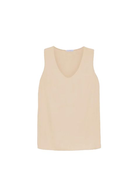 Canotta LUISA VIOLA donna D002F000230N Sabbia LUISA VIOLA | Canotta | D002F000230N0B2