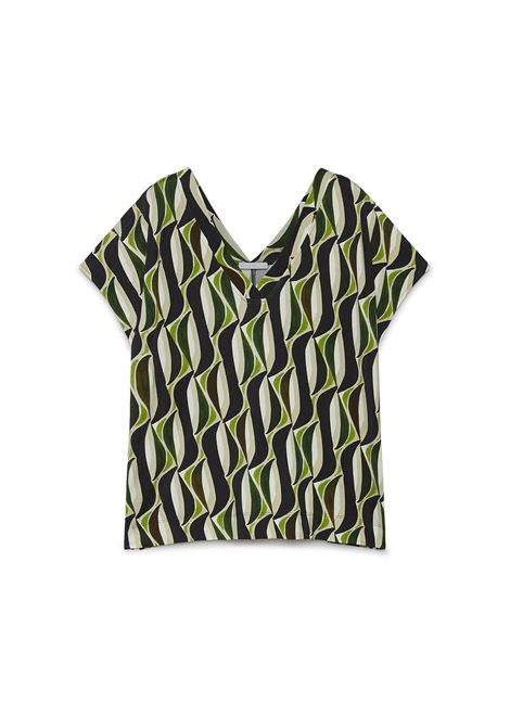 T-shirt LUISA VIOLA donna G001L008734N Nera LUISA VIOLA | T-shirt | G001L008734N041