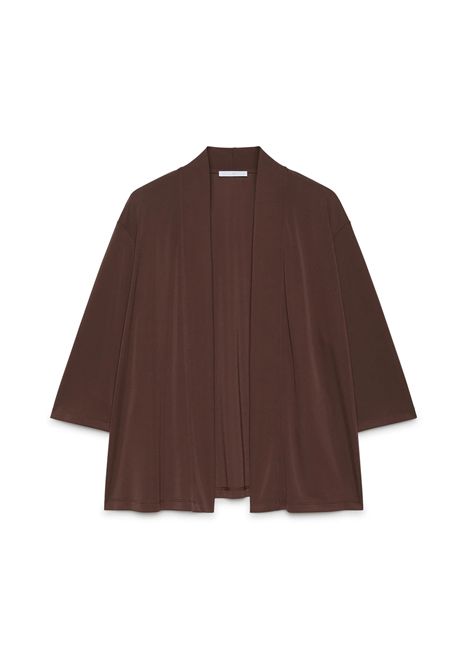 Cardigan Luisa Viola donna G004L008736N 032 Performance Marrone LUISA VIOLA | Cardigan | G004L008736N032