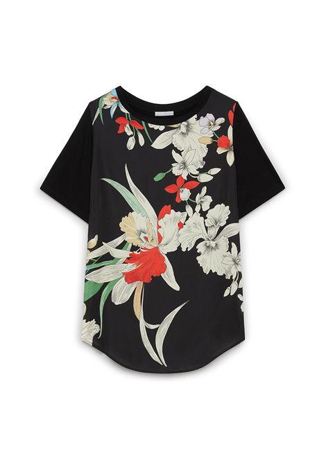 T-shirt LUISA VIOLA donna G00BL008719N Nera LUISA VIOLA | T-shirt | G00BL008719N033