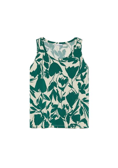 Canotta LUISA VIOLA donna G01JL008807N Beige Verde LUISA VIOLA | Canotta | G01JL008807N001