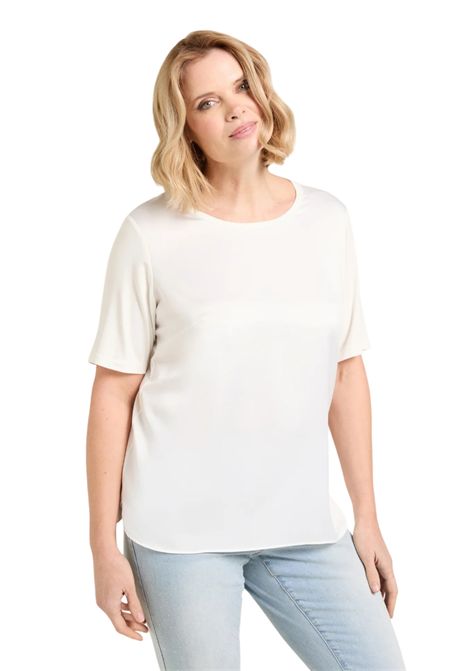 Maglia Luisa Viola donna G275L008597N011 Performance Collection bianco LUISA VIOLA | T-shirt | G275L008597N011