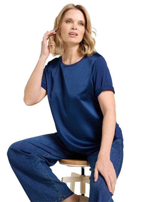 Maglia Luisa Viola donna G275L008597N034 Performance Collection blu LUISA VIOLA | T-shirt | G275L008597N034