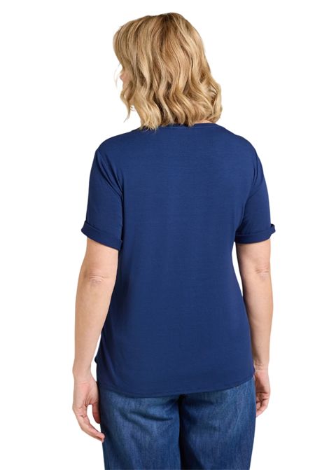 Maglia Luisa Viola donna G275L008597N034 Performance Collection blu LUISA VIOLA | T-shirt | G275L008597N034