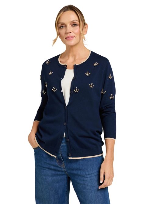 Cardigan Luisa Viola donna G275L008597N034 Performance Collection blu  LUISA VIOLA | Cardigan | M771L008168N0A1