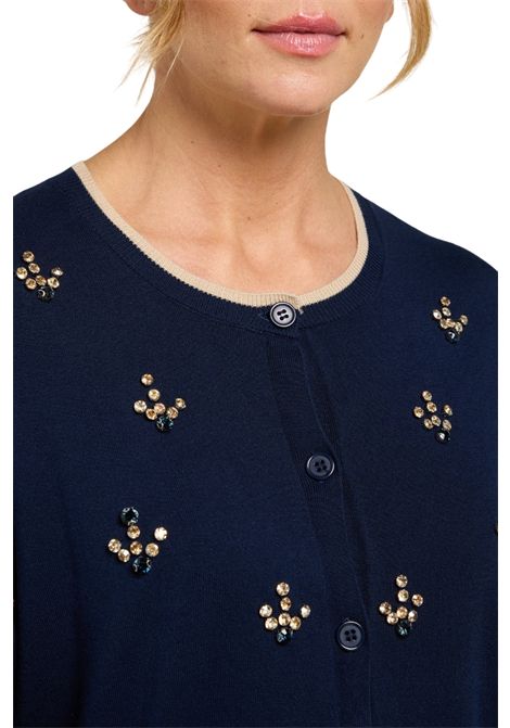 Cardigan Luisa Viola donna G275L008597N034 Performance Collection blu  LUISA VIOLA | Cardigan | M771L008168N0A1