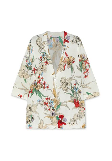 Cardigan Luisa Viola donna M790L008189N 0S3 Performance Fantasia Panna Rosso Verde LUISA VIOLA | Cardigan | M790L008189N0S3