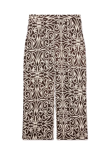 Pantalone Luisa Viola donna P010F202000N 001 Performance Collection Moro Latte  LUISA VIOLA | Pantalone | P010F202000N001