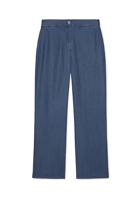 Pantalone Luisa Viola donna P070F001963N 034 Performance Blu denim LUISA VIOLA | Pantalone | P070F001963N034