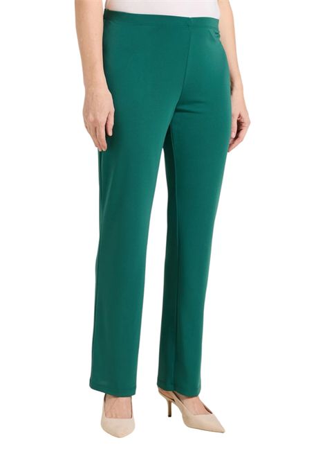 Pantalone Luisa Viola donna P804F001994N 0C5 Performance Smeraldo LUISA VIOLA | Pantalone | P804F001994N0C5