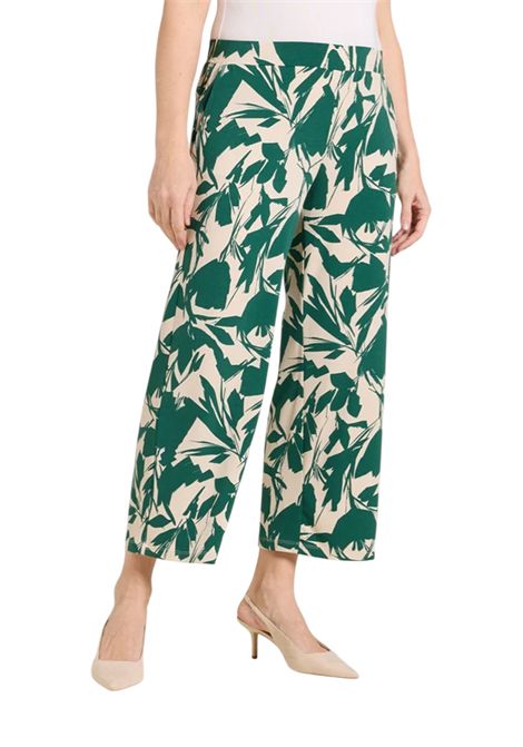 Pantalone Luisa Viola donna P806F001996N 001 Performance Beige Verde LUISA VIOLA | Pantalone | P806F001996N001