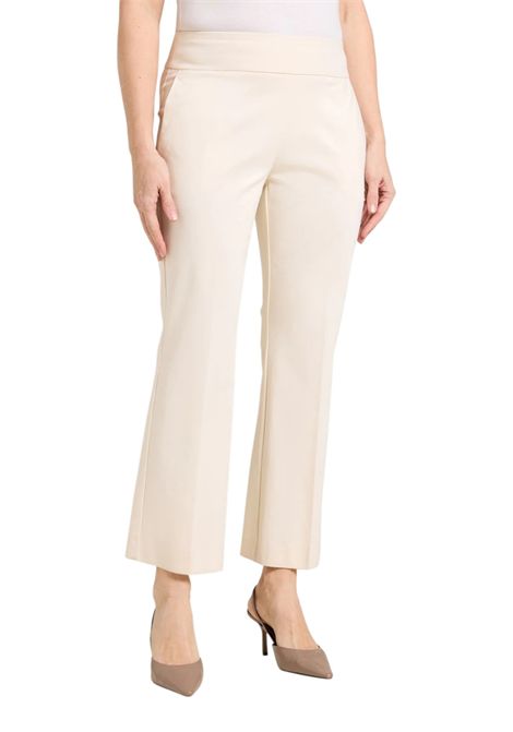 Pantalone Luisa Viola donna P878F001931N0C1 Pull on Mara Venier Avorio  LUISA VIOLA | Pantalone | P878F001931N0C1