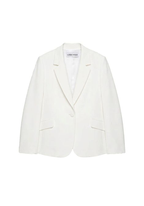 Blazer LUISA VIOLA donna R027F001073N Latte LUISA VIOLA | Giacca | R027F001073N011