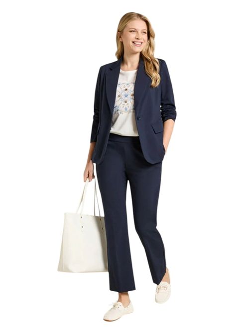 Giacca Luisa Viola donna R826F001070N 034 Performance Blu LUISA VIOLA | Giacca | R826F001070N034