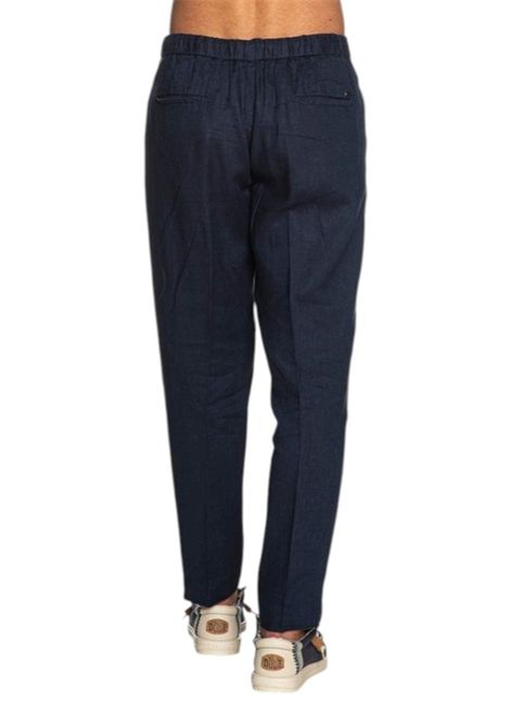Pantalaccio Markup uomo MK15109 Carter Linen Blu MARK-UP | Pantalone | MK15109BLU