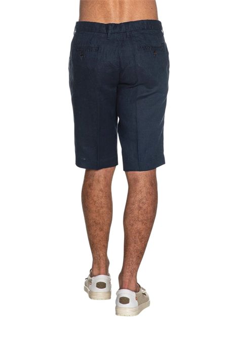 Bermuda Markup uomo MK15203 Reg Linen modello chino Blu navy MARK-UP | Bermuda | MK15203BLU