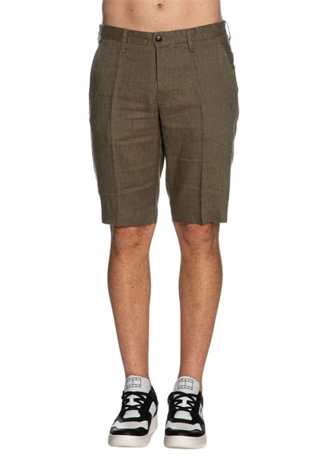 Bermuda Markup uomo MK15203 Reg Linen modello chino Verde militare MARK-UP | Bermuda | MK15203MILITARE