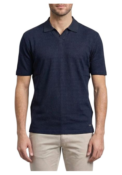 Polo Markup uomo MK1910080 Derby tessuto texturizzato Blu MARK-UP | Polo | MK1910080BLU