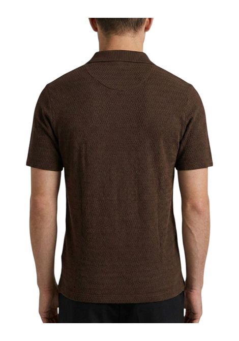 Polo Markup uomo MK1910080 Derby tessuto texturizzato Marrone MARK-UP | Polo | MK1910080MORO