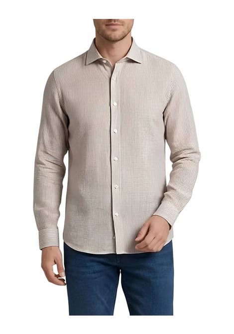 Camicia Markup uomo MK1930062 a righe con collo alla francese Corda MARK-UP | Camicia | MK1930062CORDA