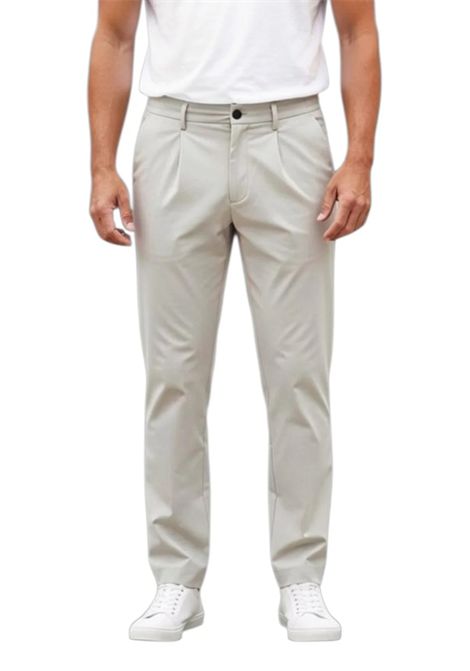 Pantalaccio Markup uomo MK1950120 nylon tecnico stretch Gesso MARK-UP | Pantalone | MK1950120GESSO