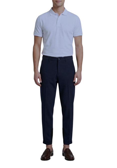 Pantalone Markup uomo MK1950164 cropped nylon elasticizzato Blu scuro MARK-UP | Pantalone | MK1950164BLU