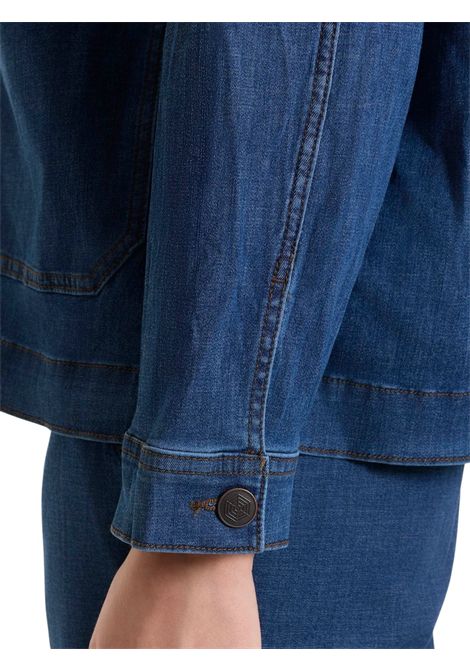 Giubbino Ragno donna DN18GB 007 Jeans Light Denim Blu RAGNO | Giubbino | DN18GB007