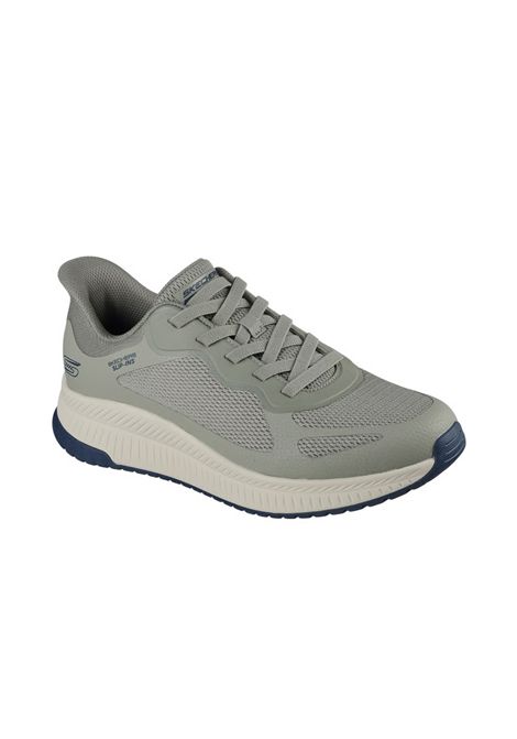 Sneakers Skechers uomo BOBS 118423 Oliva SKECHERS | Sneakers | 118423OLV
